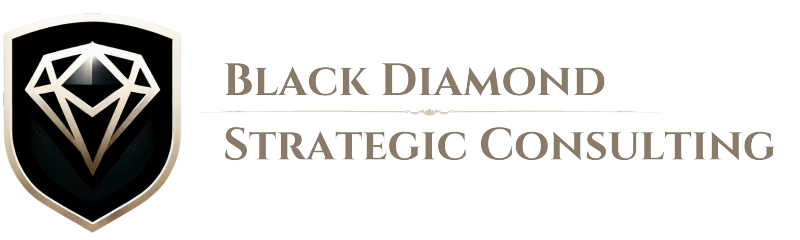 Black Diamond Logo Consulting Darker Text